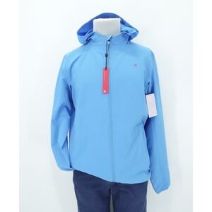 Redvanly Jacket Men M Malibu Blue Dewitt Jacket Windbreaker Water Resistant Golf